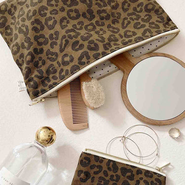 Marie Purse - Leopard Graou Olive