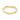 Polished Hammered Bangle - Gold