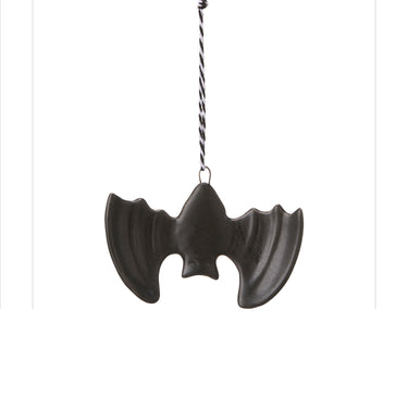 Hanging Bat Pendant - Black