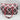 Quilted Boho Safari Duffle Bag - Pink Stripe With Red Flower