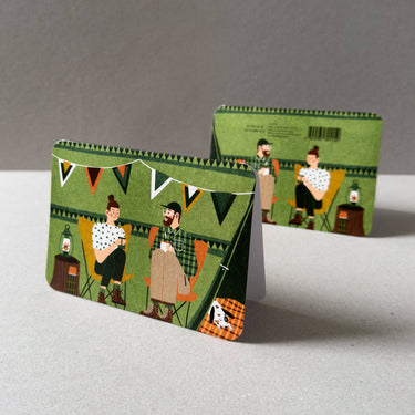 Card - Green Tent No.1