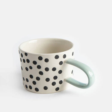 Ceramic Mug - Mono Ditsy Spot