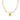 Cream Coral Chip & Shell Necklace - Gold