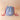 Cotton Wash Bag - Blue Lattice