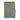Throw - Stripe With Blocks Turquoise & Gold