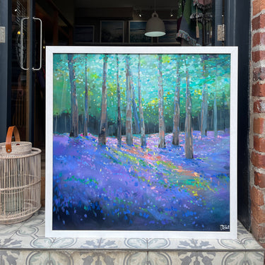 Bluebell Woodland - Original Acrylic