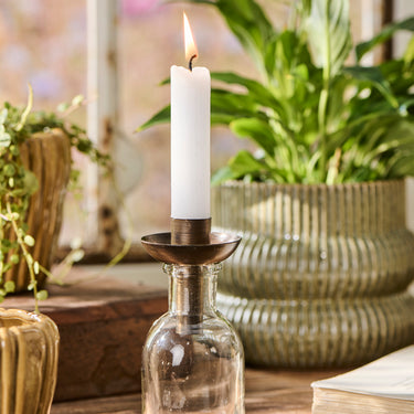 Candle Holder for a Bottle - Brass (2.2cm)