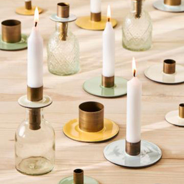 Candle Holder - Light Green (2.2cm)