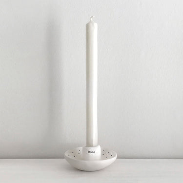 Porcelain Candle Holder - Home