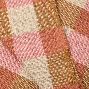 Throw - Cubes Coffee & Pink