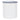 White Enamel Utensil Holder - Blue