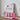 Pencil Case - Gaston Stripes Neon Pink