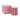 Cabana Red/Pink Striped Ceramic Candle - Pink Peppermint