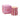 Cabana Red/Pink Striped Ceramic Candle - Pink Peppermint