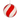 Papier Mache Bauble - Swirl Red & White
