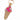 Keyring /Bag Charm - Tutti Fruity Ice Cream