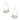 Bella Earrings - Aqua Chalcedony