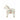 Siffer Dala Horse Candle Holder - Small White