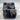 Quilted Wash Bag - Blue & Navy Tiger