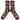 Men's Lambswool Ankle Socks Lobster - Dark Grey & Peach