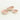 Medium Patterned Wonky Bowls - Pale Pink