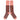 Women's Lambswool Boot / Long Socks - Fair Isle - Red & Mushroom