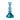 Glass Candle Holder - Blue