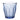 Traditional Glass Tumbler - Blue 250ml