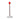 Large Elda Candle Holder - Red / Pink / Blue