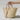 French Market Basket Leather Buckle Straw Bag - Natural