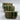 Quilted Wash Bag - Green Stripe Tiger