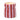 Cabana Red/Pink Striped Ceramic Candle - Pink Peppermint