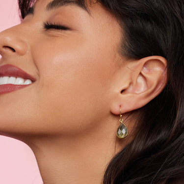 Ava Earrings - Labradorite