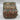 Quilted Wash Bag - Kahki & Pink Flowers