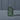 Glass Bottle - Vintage Green Ribbed (10cm)