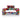 Sophia Bulldog Hairclip - Red/Orange/Lilac