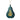 Hanging Pear - Folk Art Green