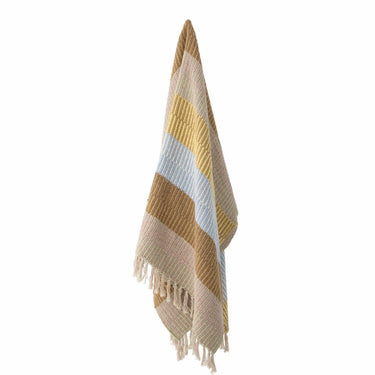 Cotton Throw - Isnel Yellow