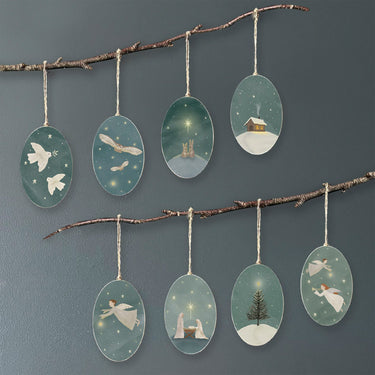 Starry Night Gift Tag - Christmas Tree