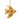 Hanging Bird - Folk Art Gold