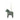 Siffer Dala Horse Candle Holder - Small Green