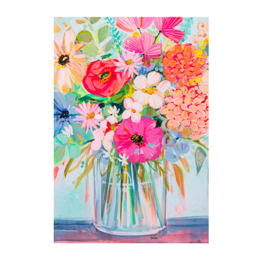 Jar of Flowers - Print