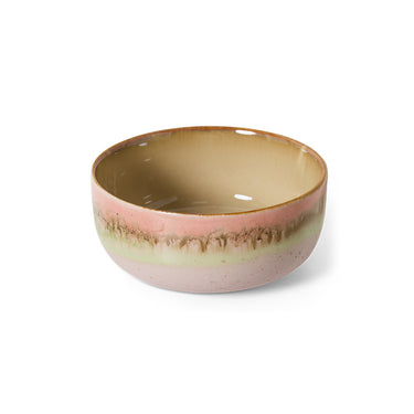 70's Ceramics Dessert Bowl - Glaze