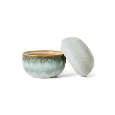 70's Ceramics Sugar Pot - Petal