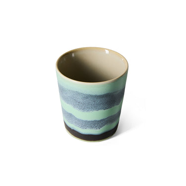 70's Ceramic Coffee Mug - River