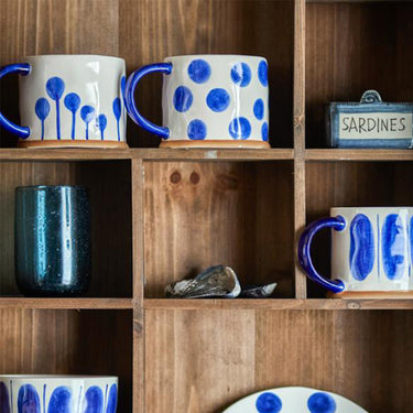 Linora Mug - Blue Lines