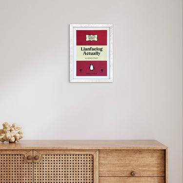 A4 Wall Art - Actually - Llanfaelog