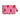 Quilted Make Up Bag - Red & pink Lobster