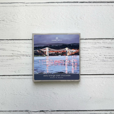 Menai Bridge - Zesty Orange Dark Chocolate