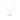 Chunky T-Bar Mid Length Necklace - Silver